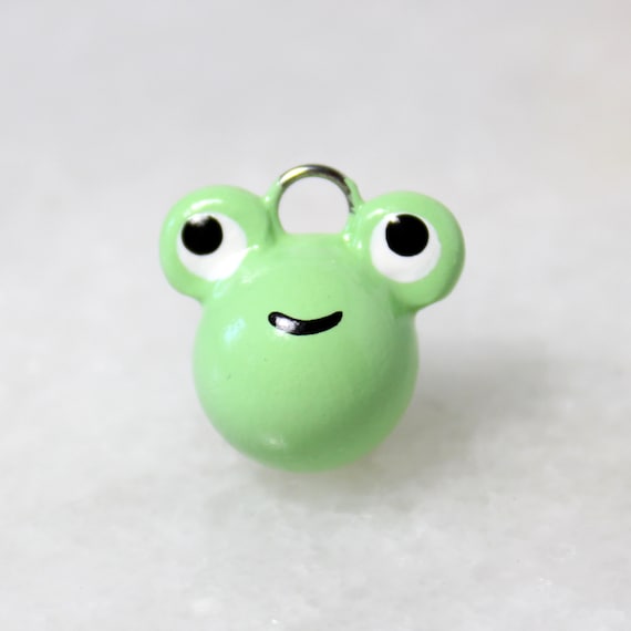 Frog Charm - Polymer Clay Charms - Frog Jewelry - Cute Phone Charm