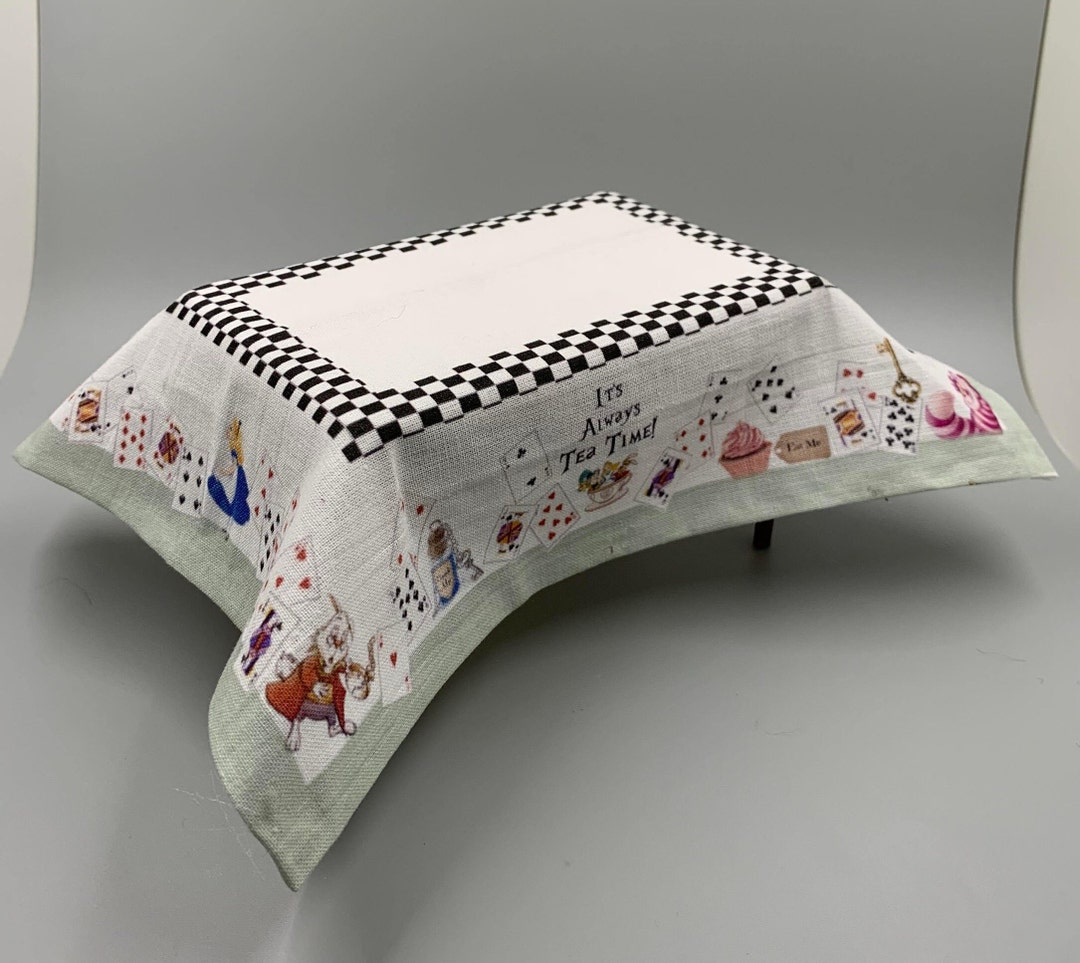Alice in Wonderland Table Cloth Dolls House Miniature 112 Scale Etsy
