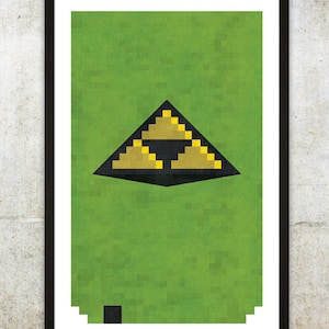Zelda Inspired Poster | Printable Wall Art | Original Artwork 11x17
