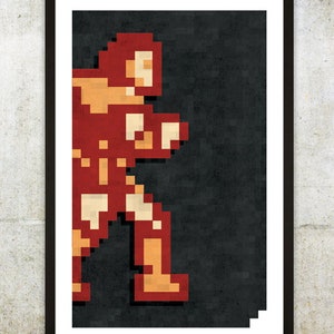 Cartel retro inspirado en NES Castlevania / Arte de pared imprimible / Obra de arte original 11x17