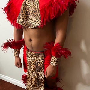 Aztec Dance Regalia with featherwork
