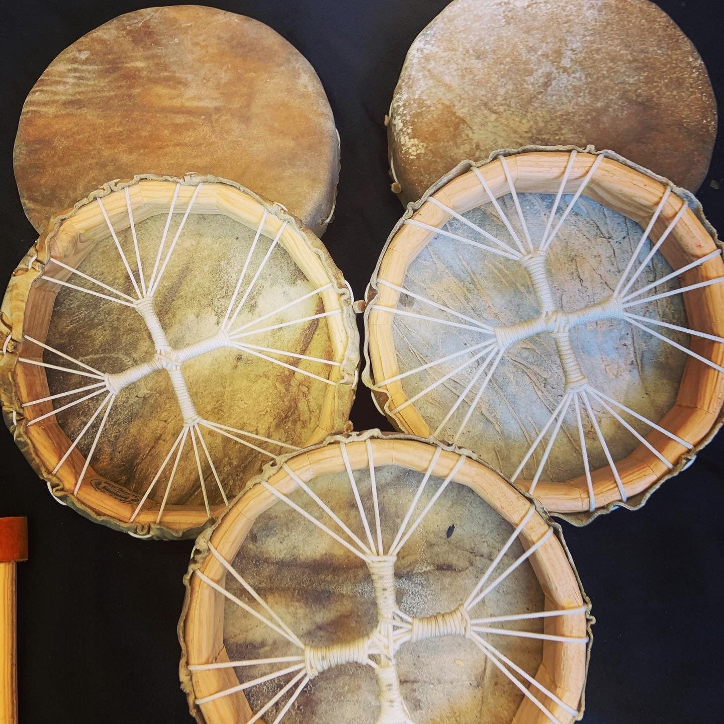 PanHuehuetl Native Hand Drum 10 inch diameter Etsy