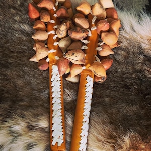 Rattle Ayacaxtli  Ayoyotl Native Mexica - Kids size