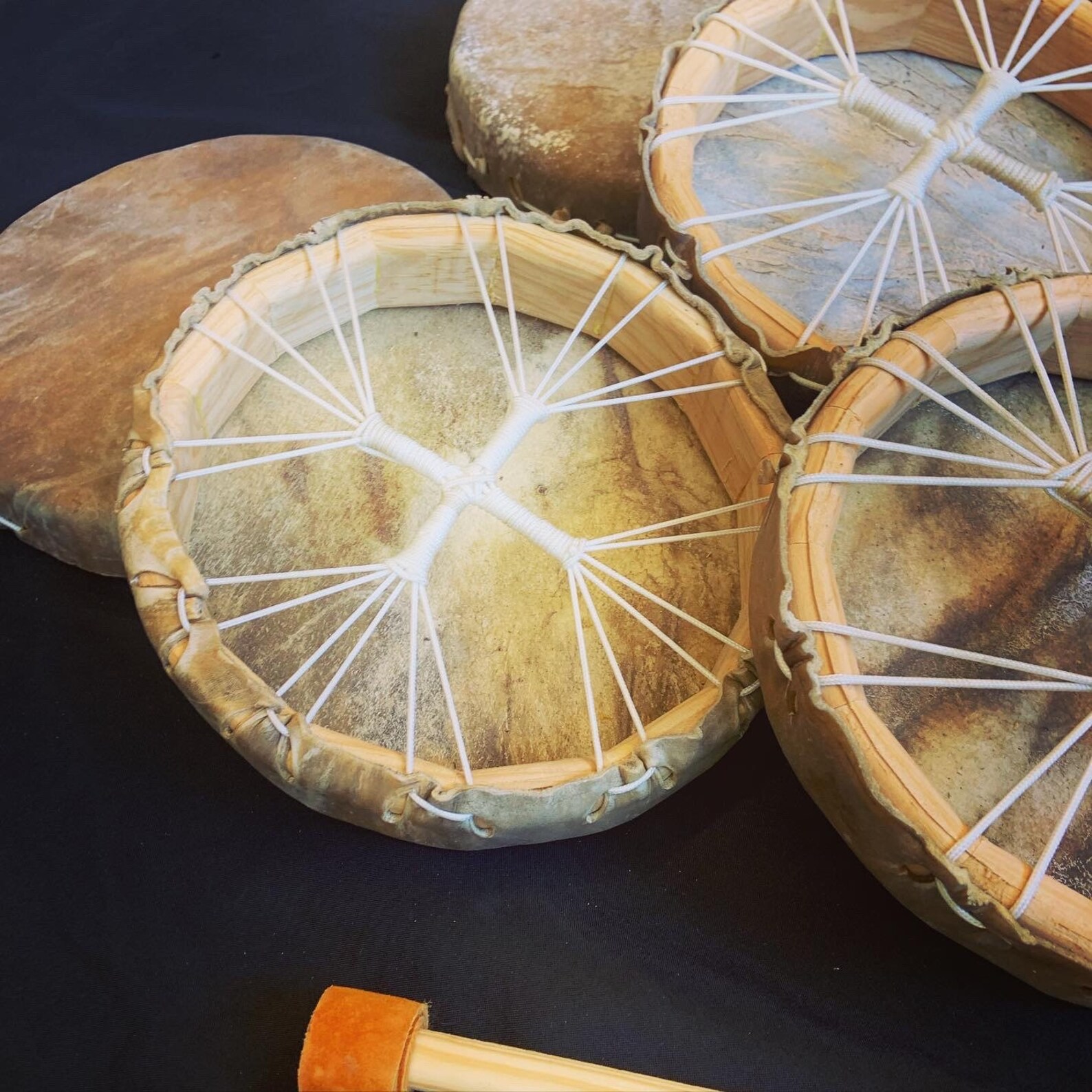 PanHuehuetl Native Hand Drum 10 inch diameter Etsy