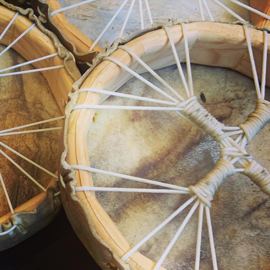 PanHuehuetl Native Hand Drum 10 inch diameter Etsy