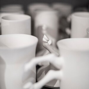 Coffee Mug, Ceramic Horse Mug, Porcelain cup, Modern Ceramic, Contemporary Ceramics, Home decor, Hand made ceramics, Unique mug zdjęcie 5