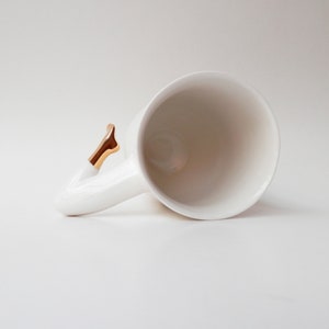 Ceramic Ballet Mug, Dance Mug, Porcelain cup, Porcelain mug, Handmade, Unique Mug, Ceramics and Pottery, Wedding gift, Gift for Dancers zdjęcie 4