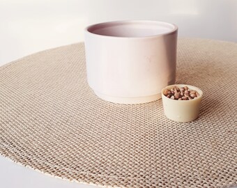 Light pink Mug, Ceramics, modern coffee and tea mug. Minimalistic handmade cup, Pink sugar bowl, Scandinavian design.Hygge home