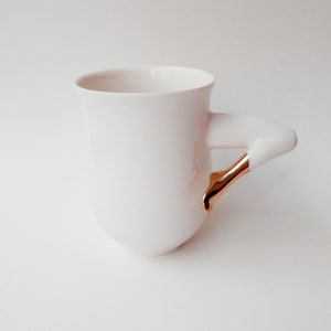 Ceramic Ballet Mug, Dance Mug, Porcelain cup, Porcelain mug, Handmade, Unique Mug, Ceramics and Pottery, Wedding gift, Gift for Dancers zdjęcie 3