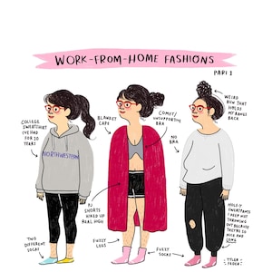 Work From Home Fashions FULL SET - Digital Download