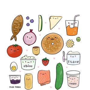 Bagel and Friends - Digital File