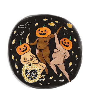 Dancing Pumpkins - Digital File