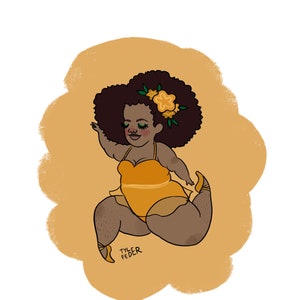 N is for Natural Hair - Digital File