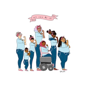 Intersectional Rosie the Riveter - Digital Download
