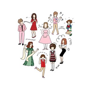 Kristen Wiig Characters - Digital Download