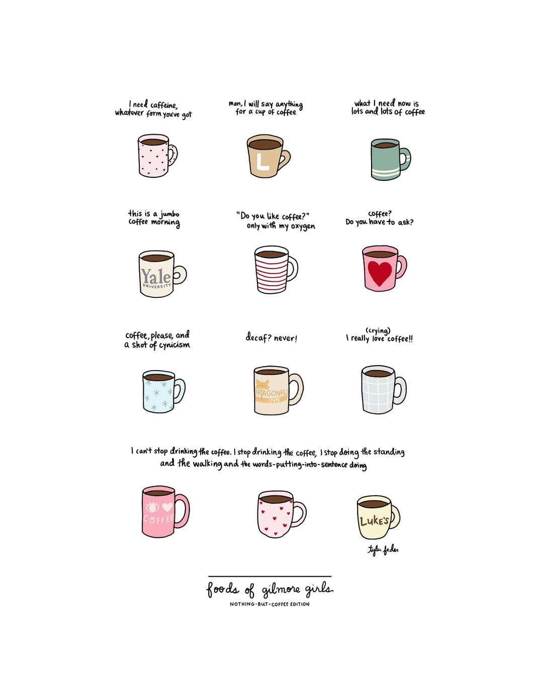 Coffee of Gilmore Girls Digital Download - Etsy