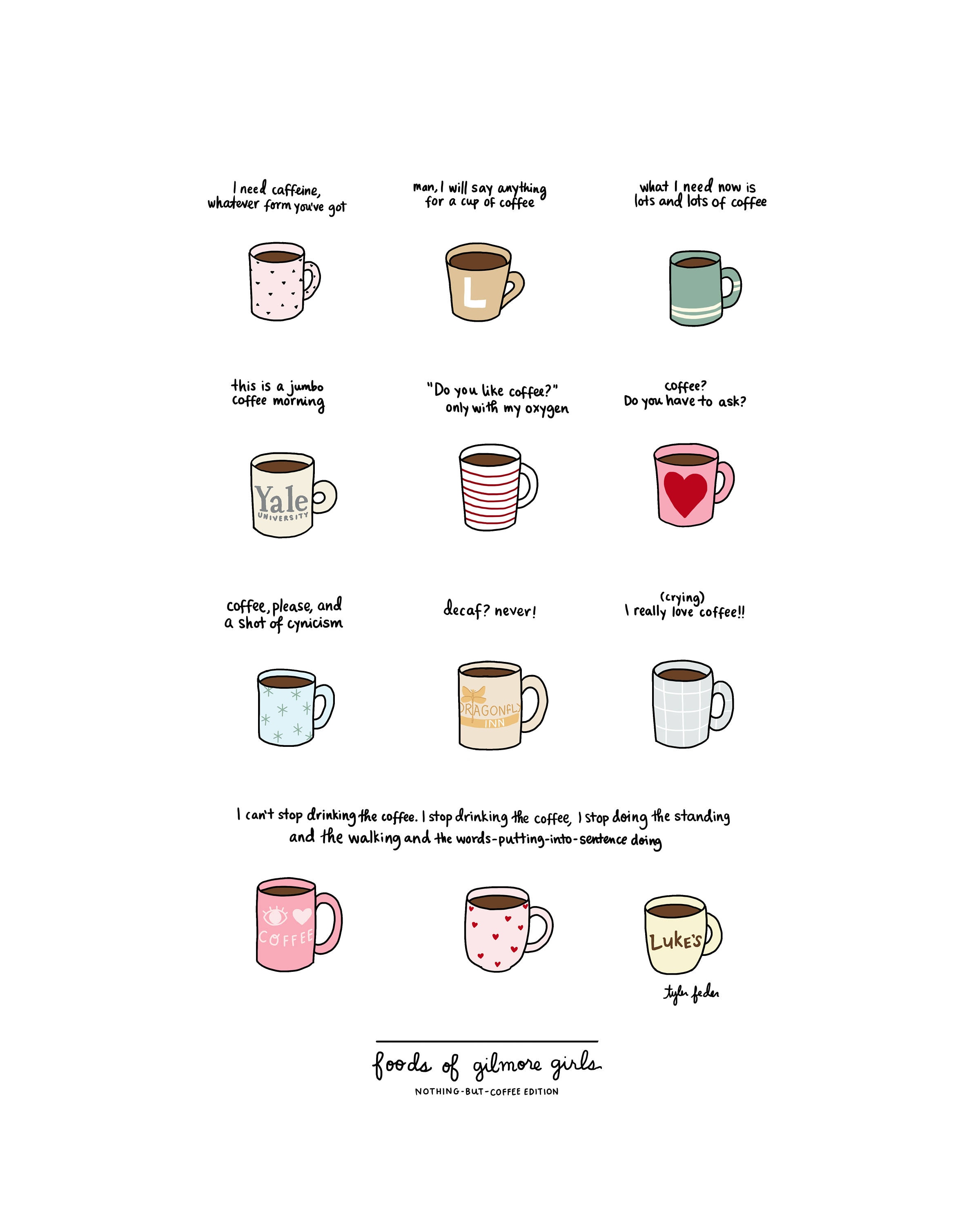 Coffee of Gilmore Girls Digital Download - Etsy
