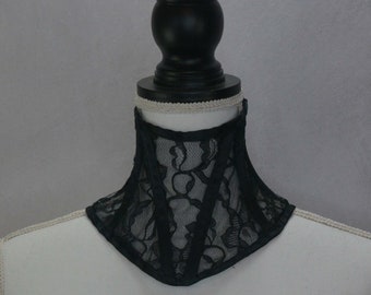 Simple Lace Neck Corset