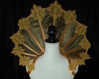 Organza Ornate Elizabethan Collar