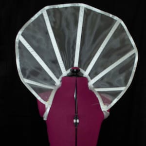 Child Organza Round Elizabethan Collar