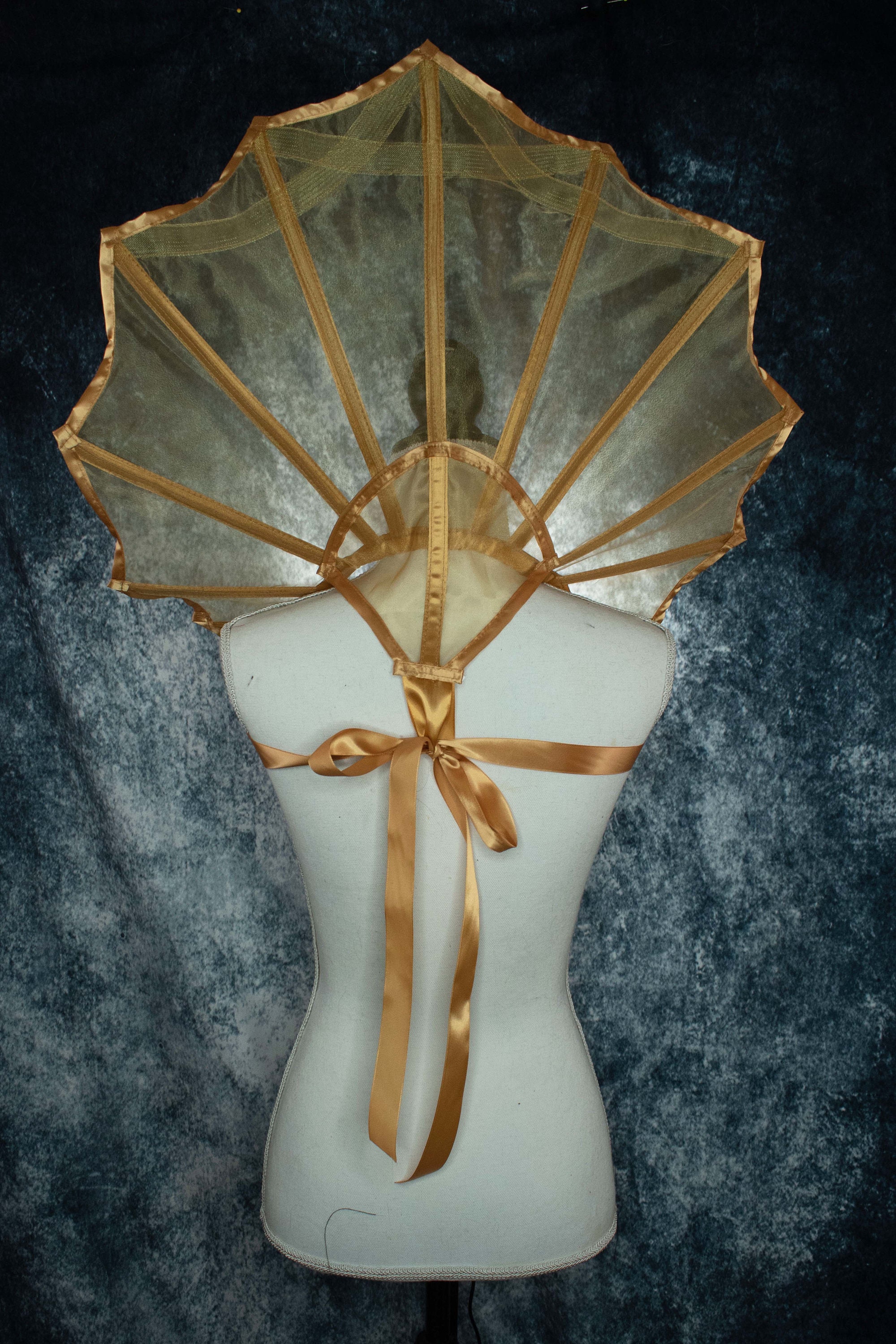 Organza Spiked Elizabethan Collar Etsy