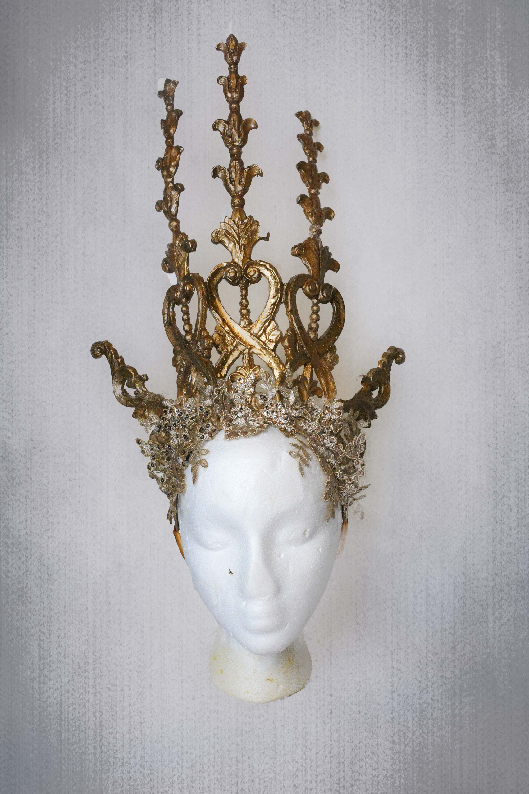 Baroque Tall Crown | Etsy