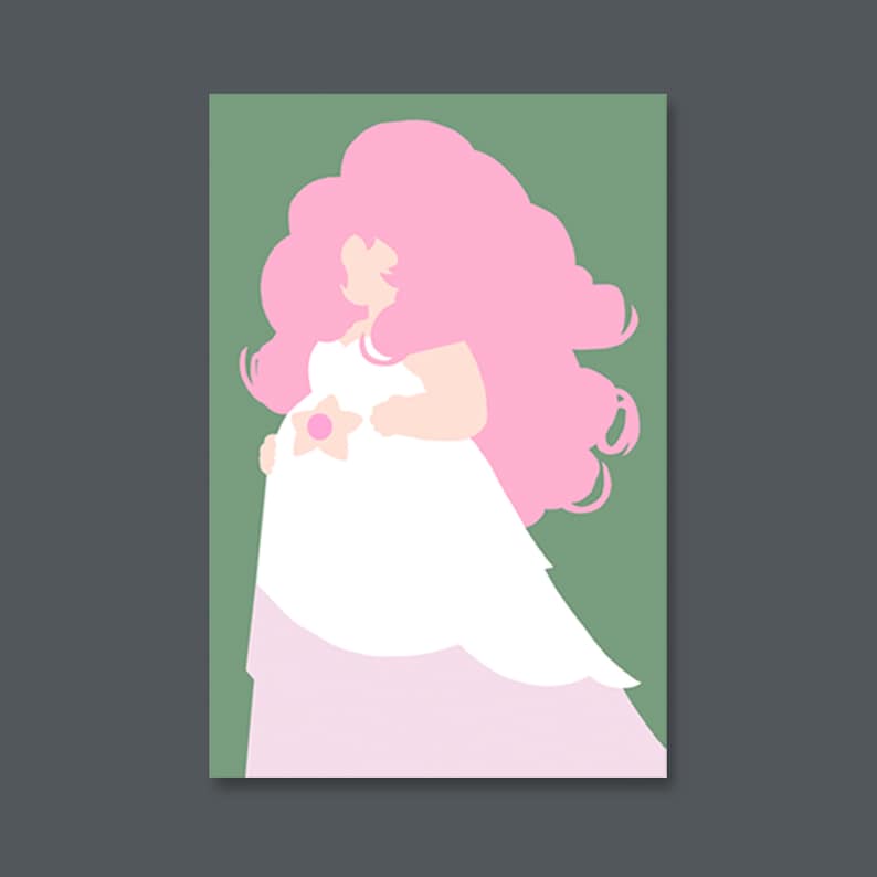 Rose Quartz Steven Universe art print
