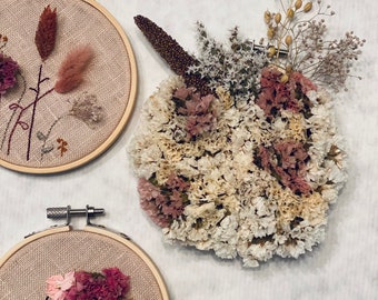 Petite Garden - Kreuzstich Blumen Wandkunst