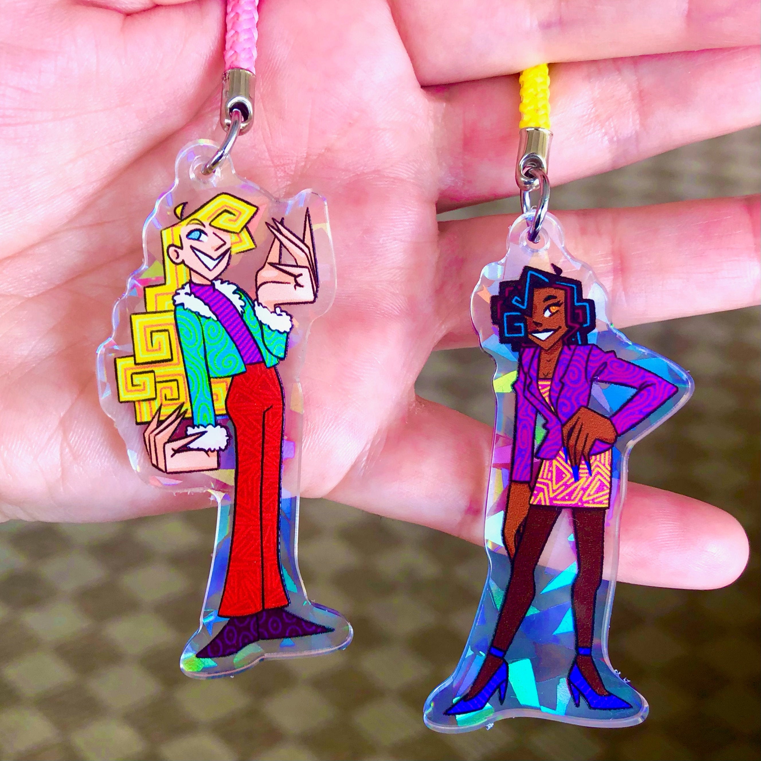 Michael & Helen Distortion the Magnus Archives Holographic