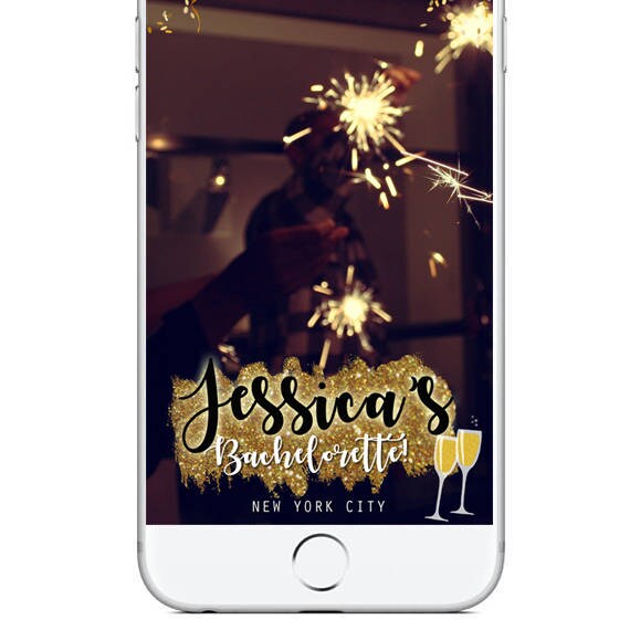 Bachelorette Party Geofilter Snapchat Filter Bachelorette Etsy