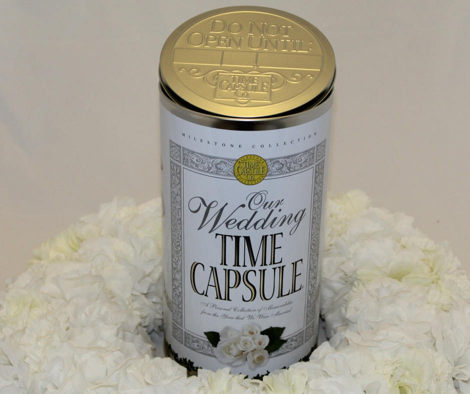 Wedding Time Capsule Container - Tin - Keepsake Box / Bridal Shower ...