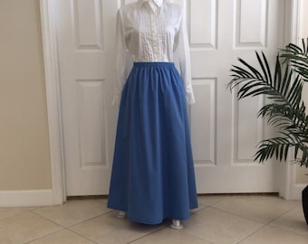 Custom Solid Color Skirt