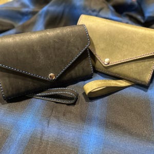 Patrón de cartera de mano de cuero K.I.S.S.