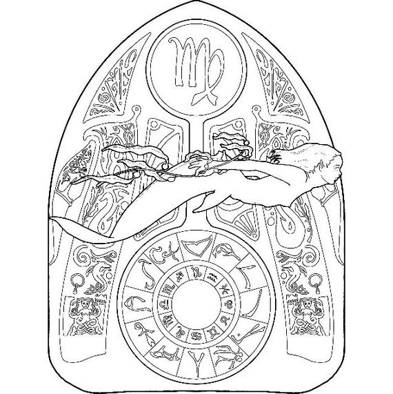 Featured image of post Zodiac Coloring Pages Virgo Virgo zodiac sign coloring page free printable coloring pages