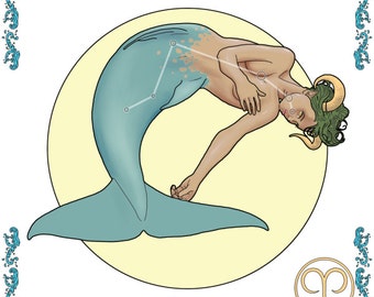 Mermaid zodiac - Aries