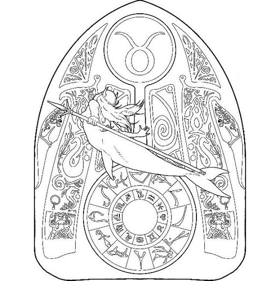 Featured image of post Printable Taurus Zodiac Coloring Pages
