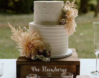 Cake stand   Wedding cake stand  Wooden cake stand  Rustic cake stand