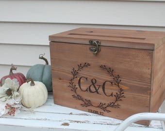 wedding card box etsy