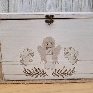 Personalized Keepsake Boxes for Babies, Wooden Memory Box, Time capsule box, Baby Keepsake Box, Children's Memory Box