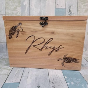 Personalized Keepsake Boxes for Babies, Wooden Memory Box, Time capsule box, Baby Keepsake Box, Children&#39;s Memory Box