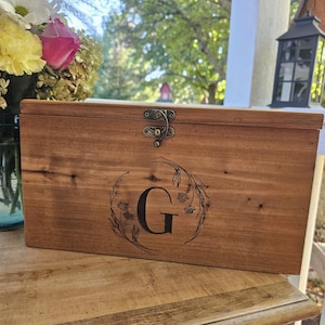 Wedding keepsake box | Wedding card box with slot | Wedding envelope box|  Cardholder