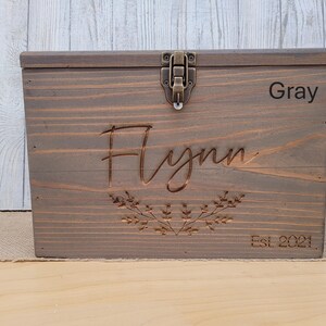 Rustic Barnwood Wedding Card Box – Engraved Wooden Keepsake - Etsy