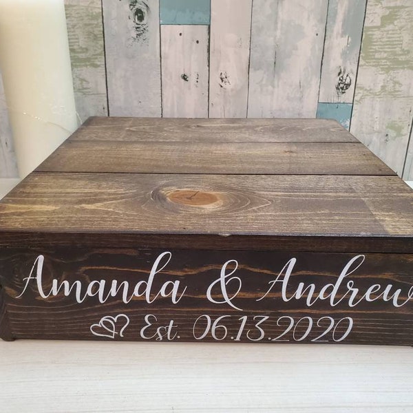 Wedding Cake Stand | Rustic Wedding Cake Stand | Rustic Cupcake stand | Wood Cake stand