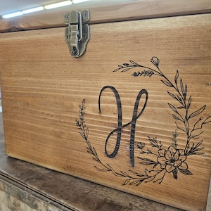 Wedding card box personalized with your logo or ours