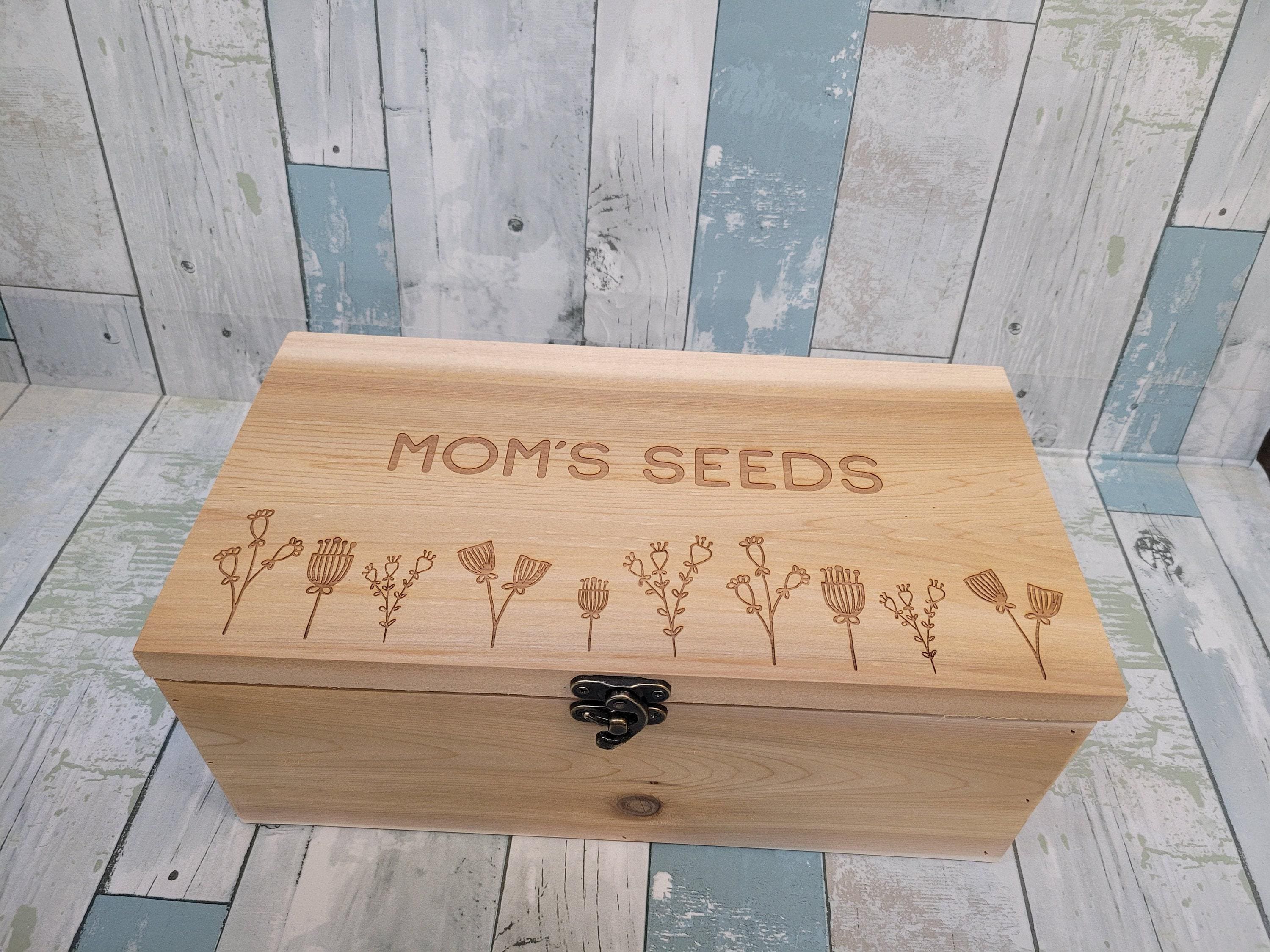 Personalized Cedar Keepsake Box, Laser Engraved Rustic Memory Box - Etsy