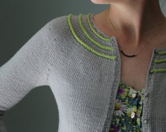 Cassini Cardigan PDF KNITTING PATTERN