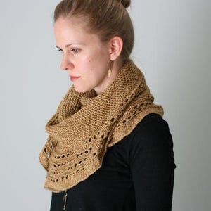 Beurre Shawl PDF KNITTING PATTERN