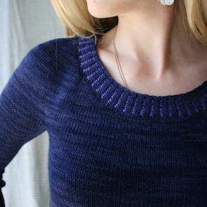 Indicum Pullover PDF KNITTING PATTERN