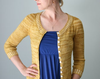 Safrani Cardigan PDF KNITTING PATTERN