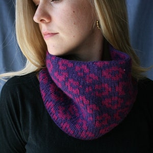 Spots Cowl PDF KNITTING PATTERN